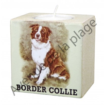 Bougeoir chien - Border Collie