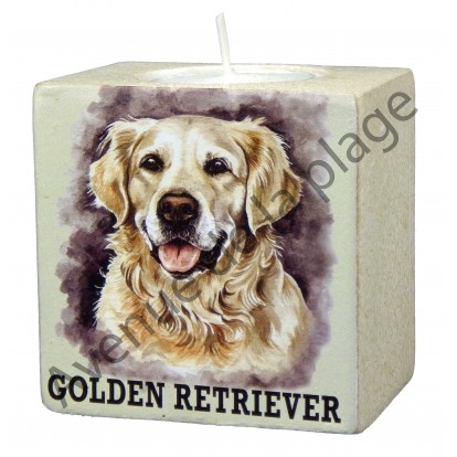 Bougeoir chien - Golden Retriever