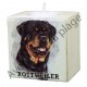 Bougeoir chien - Rottweiler modèle A.
