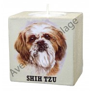 Bougeoir chien - Shih Tzu