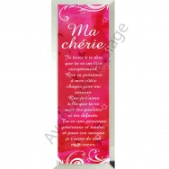 Miroir message "Ma Chérie"