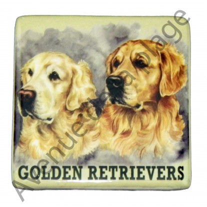 Magnet chien Golden Retriever