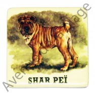 Magnet chien Shar Peï