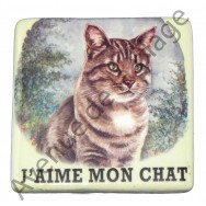 Magnet pour frigo Chat