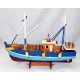 Maquette bateau de pêche aux casiers 45 cm