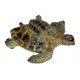 Tortue de mer avec son bébé, modèle C.