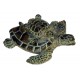 Tortue de mer avec son bébé, modèle D.