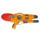 Pistolet à eau 54 cm à pression orange.