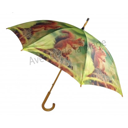 Parapluie animal sauvage : Écureuil