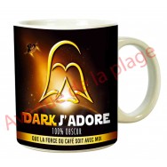 Mug humoristique "Dark j'adore"