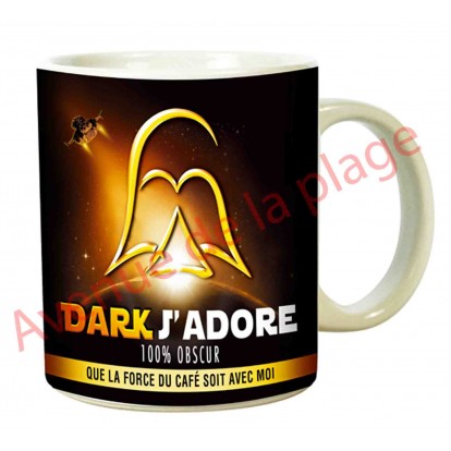 Mug humoristique "Dark j'adore"