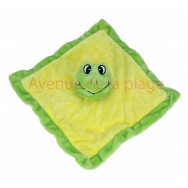 Doudou pour enfant grenouille