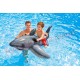 Grand requin blanc gonflable à chevaucher 173 cm