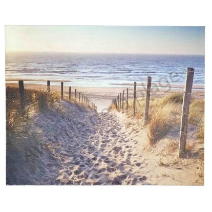 Toile imprimée : Chemin dans les dunes