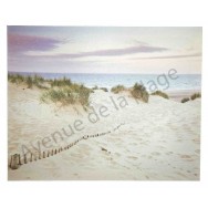 Toile imprimée : Les dunes et la plage