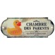 Plaque de porte Chambre des parents, ça fait coin coin