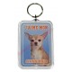 Porte clé J'aime mon chien - Chihuahua