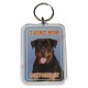 Porte clé J'aime mon chien - Rottweiler