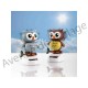 Hibou solaire dansant