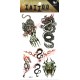 Tatouage temporaire Tigre et Dragon