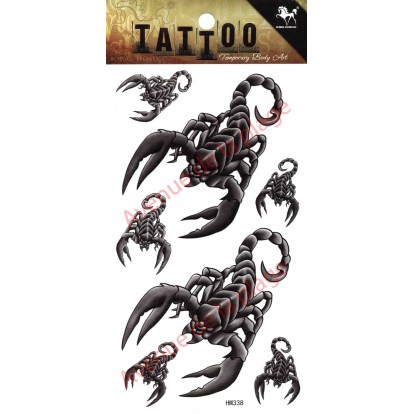 Tatouage temporaire Scorpion