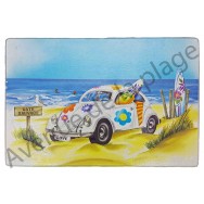 Planche à découper : Cox à la plage