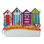 Magnet cabines de plage