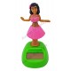 Danseuse Tahitienne solaire rose.