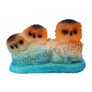 Sujet baromètre famille de chouettes