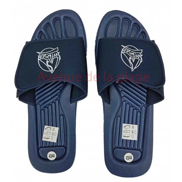 Mules scratch homme - Claquettes de plage pas cher