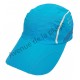 Casquette de sport bleue en polyester pour adulte