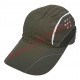 Casquette de sport kakie en polyester pour adulte