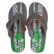Tongs pour homme tribal surf 41 - 46 grise.