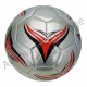 Ballon de football pro brillant gris.