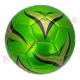 Ballon de football pro brillant vert.