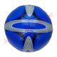 Ballon de football bleu Basic.
