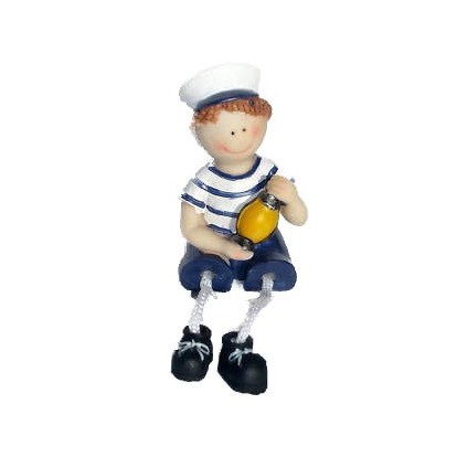 Enfant en habits marin 7 cm