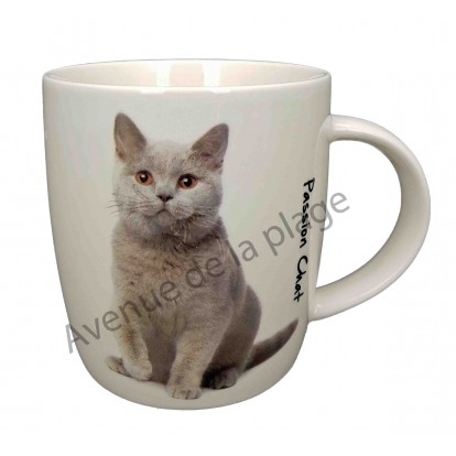 Mug chat British Shorthair