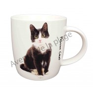 Mug chat noir et blanc