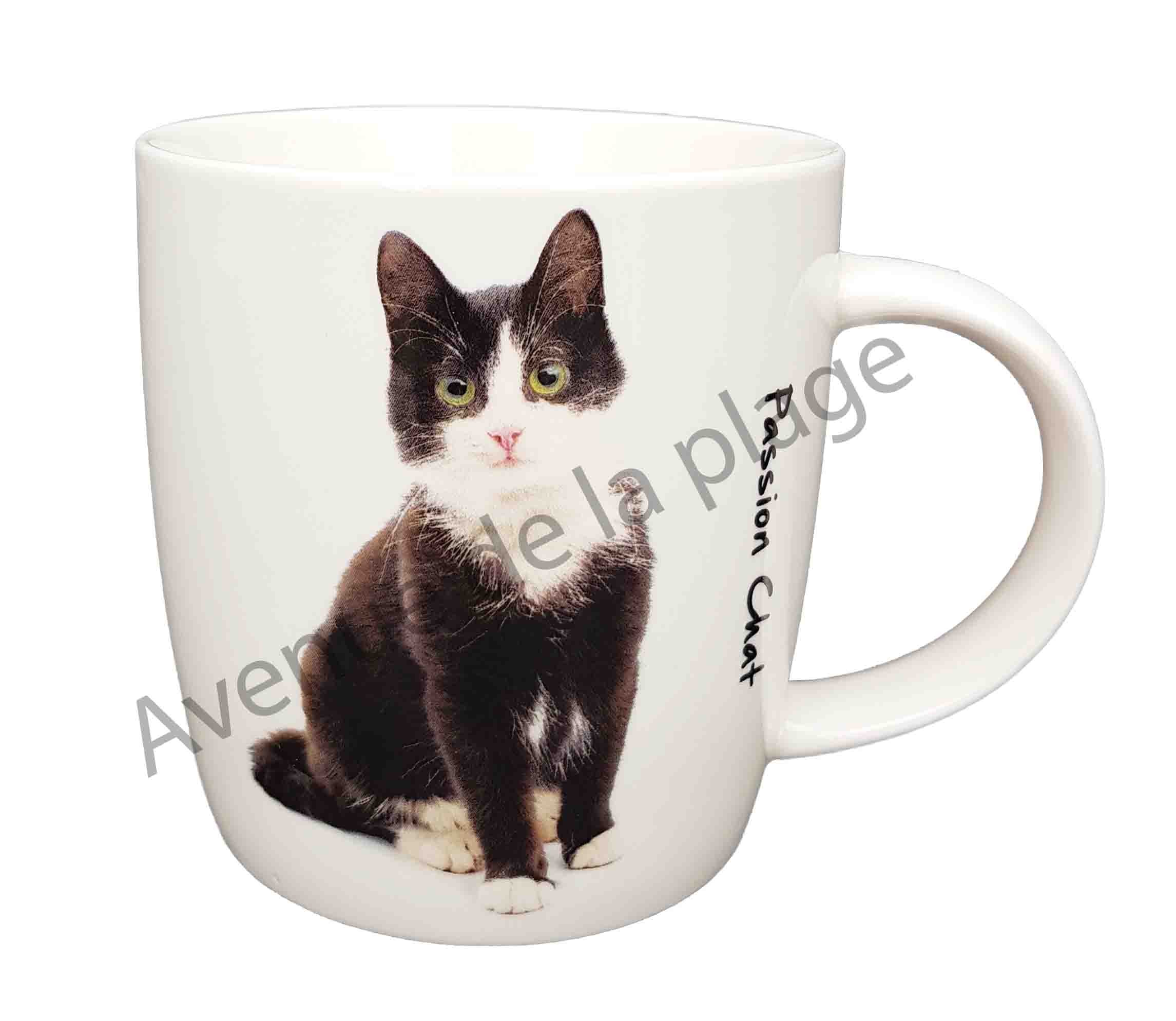 Mug Chat Noir Et Blanc Pas Cher Achat Vente Avenue De La Plage Mug Chat Noir Et Blanc Pas Cher Achat Vente Avenue De La Plage