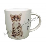Mug chaton assis