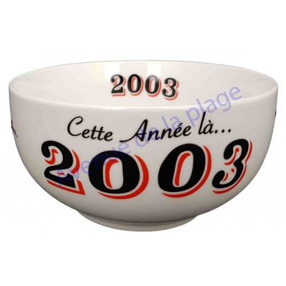 Bol année de naissance 2003