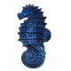 Hippocampe bleu 30 cm en céramique