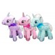 Peluche licorne debout 28 cm