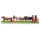 Règle d'école chevaux modèle B.