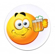 Magnet Émoticône bière