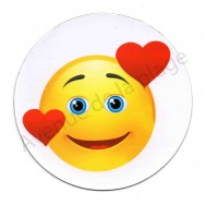 Magnet Émoticône coeur