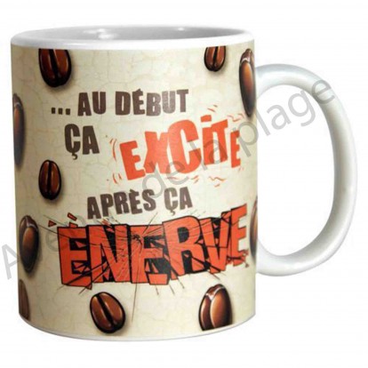 Mug humoristique "Les femmes c'est comme le café"