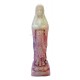 Statuette baromètre Sainte Vierge, rose par temps de pluie.