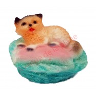 Sujet météo chat dans son panier